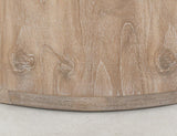 White Balam 2 Drawer Nightstand | Modern Mango & Teak Wood