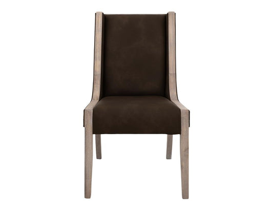 Balam Wooden Dining Chairs | Melina Wood Upholstered Seating