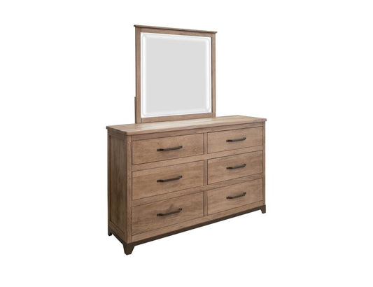Natural Parota Mirror - Sophisticated & Elegant Home Décor