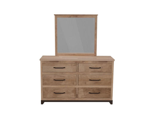 6 Drawer Dresser - Natural Parota Collection | Sophisticated Storage