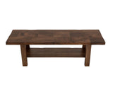 Wooden Bench - Parota Wood Collection with Metal Details