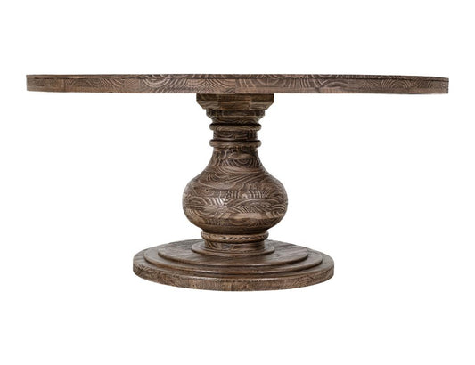 Bonanza Round Dining Table - Solid Pine Wood | Classic Design