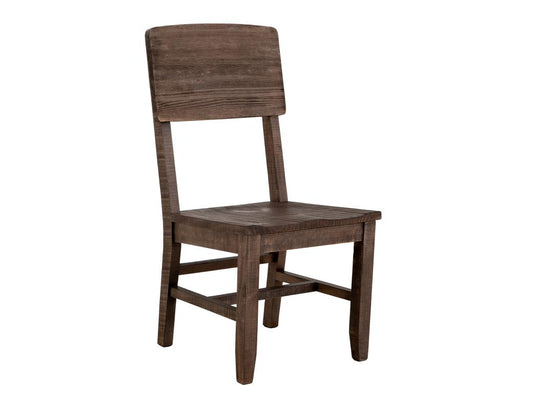 Sahara Wooden Chair - Solid Wood Dining Chair with Caramel Finish