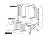 Aruba Natural, King Bed