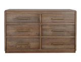 6 Drawer Dresser - Handcrafted Mango Wood Mezquite Collection