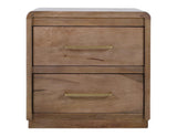 2 Drawer Nightstand - Sustainable Mango Wood Mesquite Collection