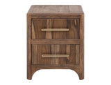 2 Drawer Nightstand | Modern Teak & Mango Wood Design