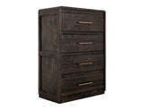 5 Drawer Chest - Dark Mesquite Mango Wood | Handcrafted