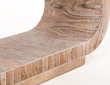 Upholstered Balam Bench - Sustainable Mango Wood with Storage
