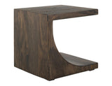 Wooden End Table - Handcrafted Mesquite Collection Mango Wood