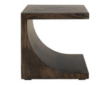 Wooden End Table - Handcrafted Mesquite Collection Mango Wood