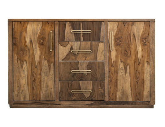 4 Drawer & 2 Door Buffet | Balam Mango & Teak Wood Collection