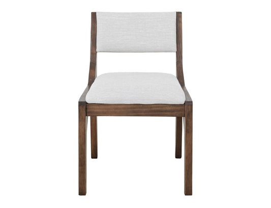 Zaphiro Upholstered Chair - Handcrafted Dining Chair in Brown