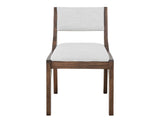 Zaphiro Upholstered Chair - Handcrafted Dining Chair in Brown