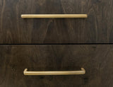 6 Drawer Dresser - Dark Mesquite Mango Wood Storage Furniture