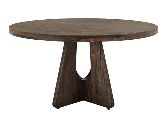 Balam Round Dining Table 47 - Handcrafted Mango & Teak Wood