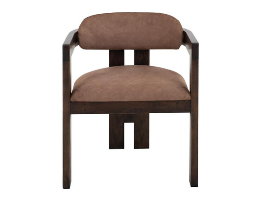 Poly Suede Upholstered Chair - Premium Dining & Accent Seating