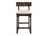 Upholstered Barstool 30" - Balam Melina Wood Design