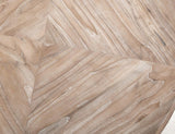 Round Table Top - Handcrafted Mango & Teak Wood | Balam Collection