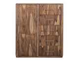 5 Drawer & 2 Door Gentleman's Chest | Handcrafted Mango & Teak