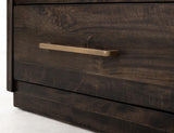 5 Drawer Chest - Dark Mesquite Mango Wood | Handcrafted