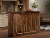 Mango & Teak Wood Bar with 1 Drawer & 2 Doors | Elegant Storage