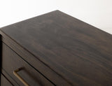 6 Drawer Dresser Dark Mesquite Mango Wood | Handcrafted