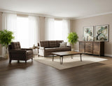 Wooden Frame Upholstered Loveseat | Xel-Ha II Collection