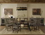 Loft Brown Rectangular Dining Table | Solid Pine Wood