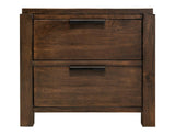 Rarámuri 2 Drawer Nightstand | Solid Wood Bedside Table