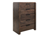 Rarámuri 5 Drawer Chest - Solid Wood Storage Furniture