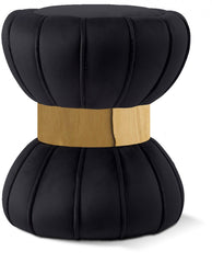 Vino Velvet Ottoman | Stool