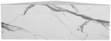 Aritzia Contemporary Coffee Table with Elegant Calacatta Surface and Geometric Design for Modern Spaces