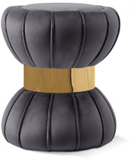 Vino Velvet Ottoman | Stool