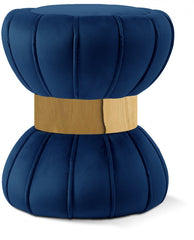 Vino Velvet Ottoman | Stool