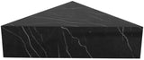 Aritzia Contemporary Coffee Table with Elegant Calacatta Surface and Geometric Design for Modern Spaces