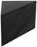 Aritzia Contemporary End Table with Elegant Faux Marble Surface and Durable Wooden Frame Design