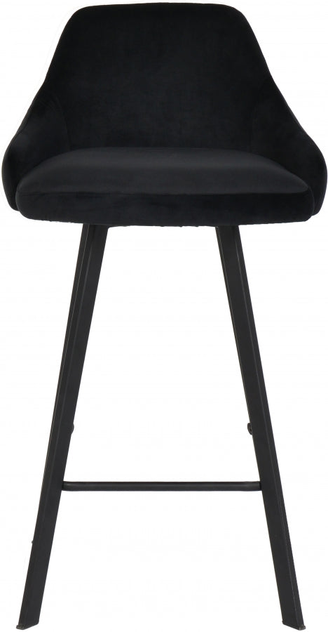 Viviene Velvet Counter Stool