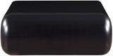 Enigma Coffee Table - Modern Curved Design Perfect for Game Nights, Living Room Elegance & Style