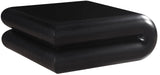 Enigma Coffee Table - Modern Curved Design Perfect for Game Nights, Living Room Elegance & Style