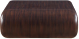 Enigma Coffee Table - Modern Curved Design Perfect for Game Nights, Living Room Elegance & Style
