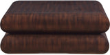Enigma Coffee Table - Modern Curved Design Perfect for Game Nights, Living Room Elegance & Style