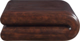 Enigma Coffee Table - Modern Curved Design Perfect for Game Nights, Living Room Elegance & Style