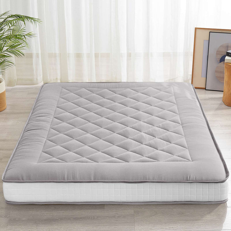 MAXYOYO Padded Japanese Floor Mattress, Grey style