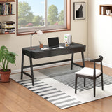 Leah 59'' Reading Desk with Drawer
