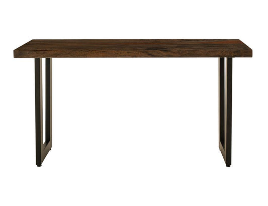 Raramuri Sofa Table - Mango Wood with Epoxy & Copper Accents