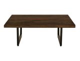 Cocktail Table DeLux - Mango Wood Live Edge with Epoxy Resin
