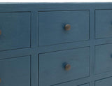 12 Drawer Console Table | Oslo Collection Mango Wood