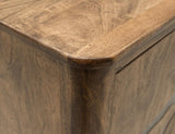 4 Door Console | Halo Sustainable Wood & Gemstone Inlay Furniture