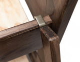 Forte Pine Twin Bunk Bed | Solid Wood Coffee Ochre Finish